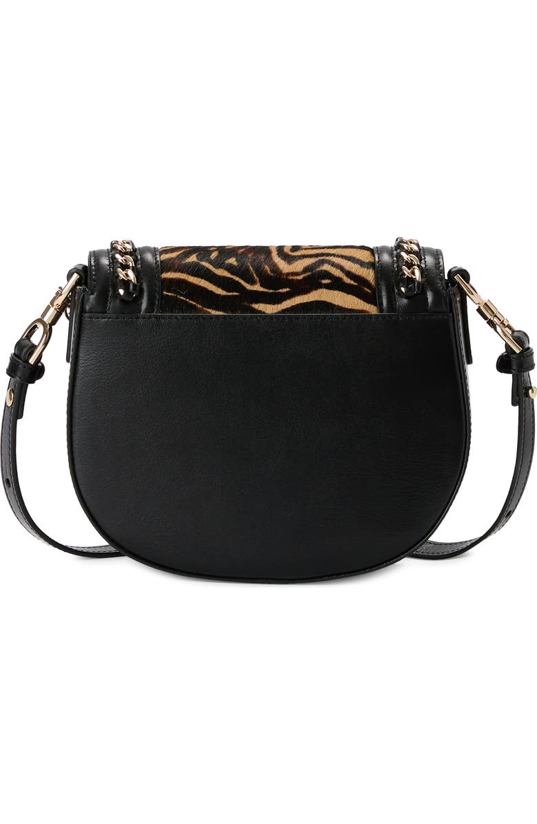 Brahmin Briar Genuine Calf Hair & Leather Crossbody Bag, Alternate, color,