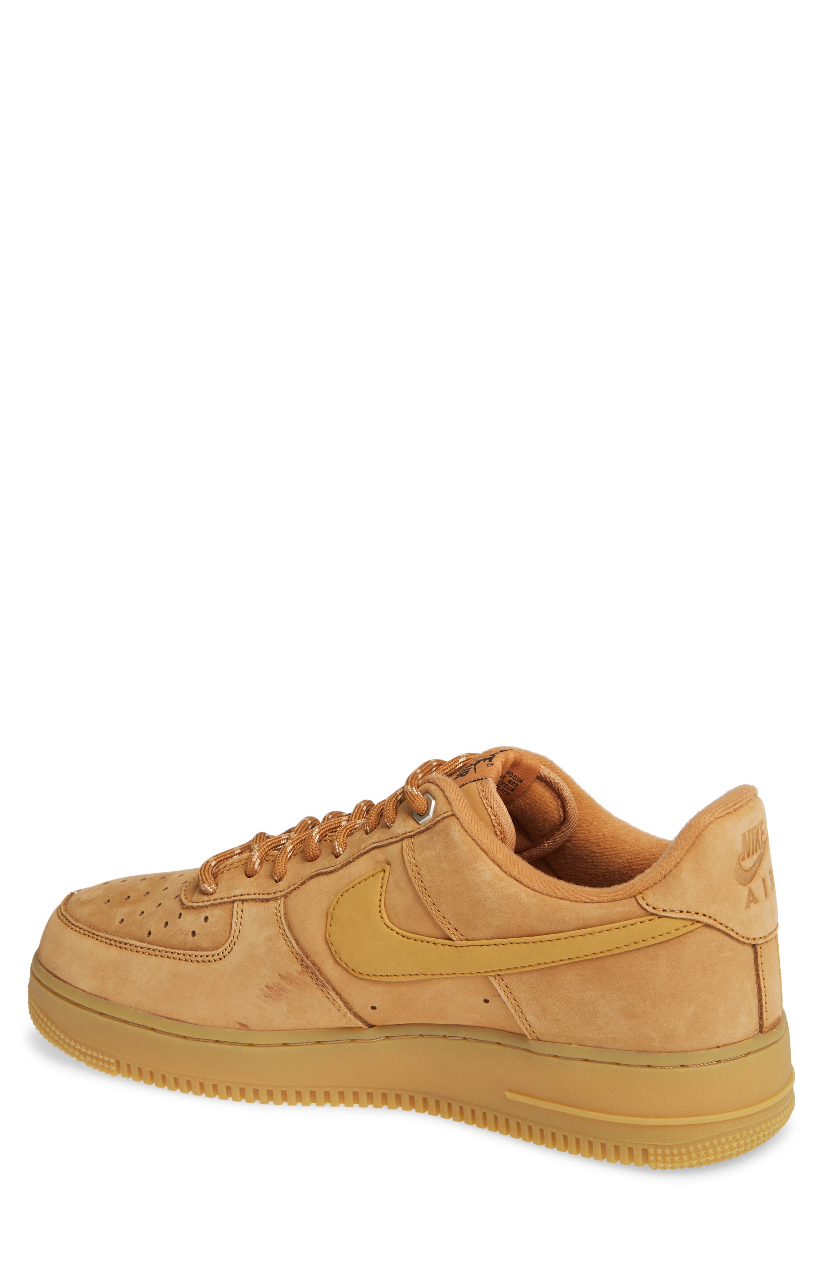 Nike Air Force 1 '07 WB Sneaker, Alternate, color, Light Brown/Black
