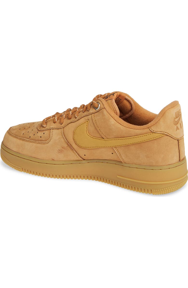 Nike Air Force 1 '07 WB Sneaker, Alternate, color, Light Brown/Black