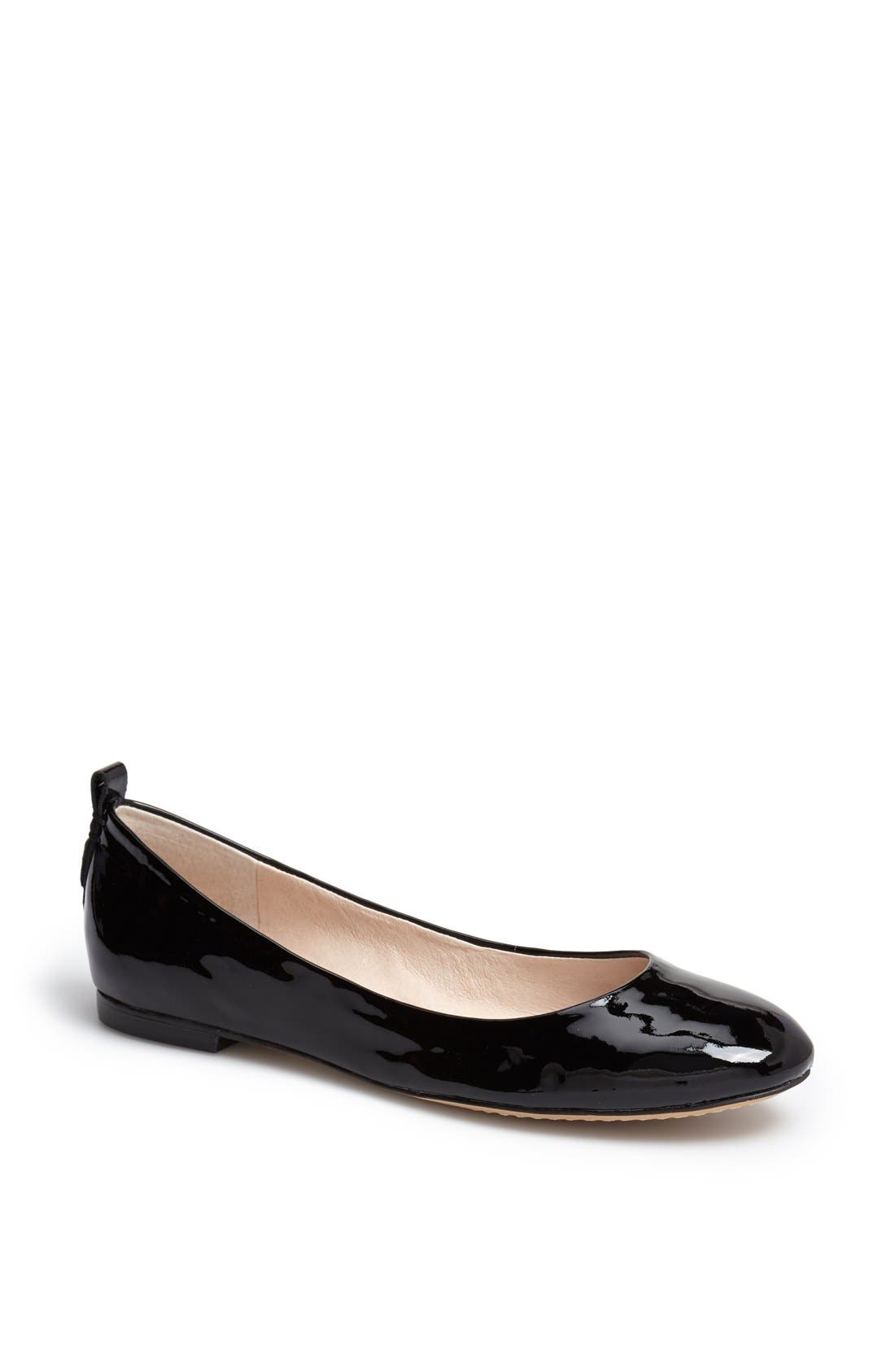 Vince Camuto 'Benningly' Patent Leather Ballet Flat, Main, color, 