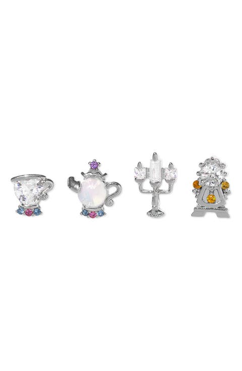 Disney Be Our Guest Stud Earrings Set