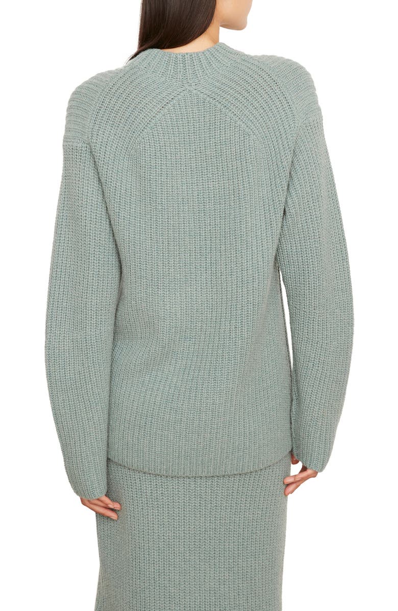 Vince Boxy Mock Neck Wool Blend Sweater, Alternate, color,