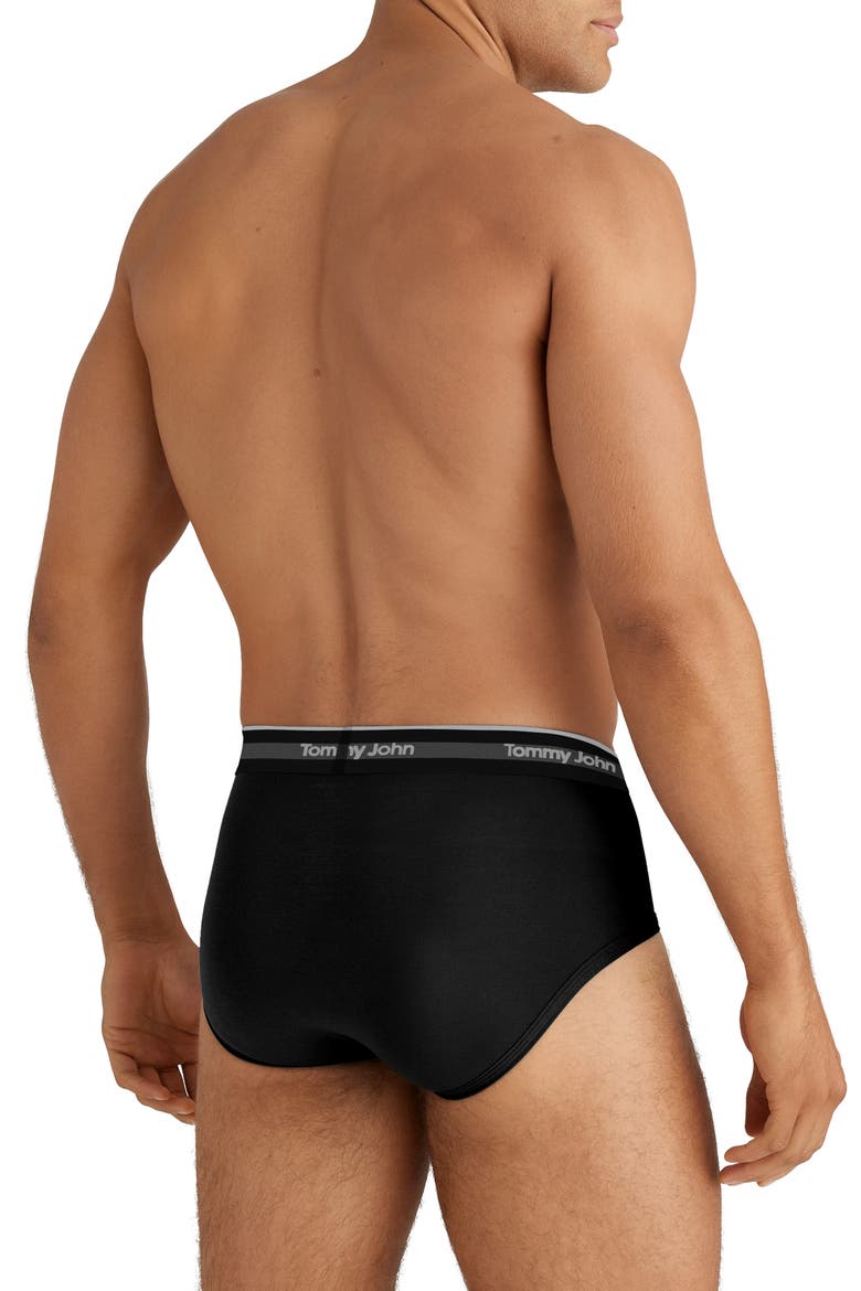 3-Pack Comfort Micro Briefs, Alternate, color, BLACK