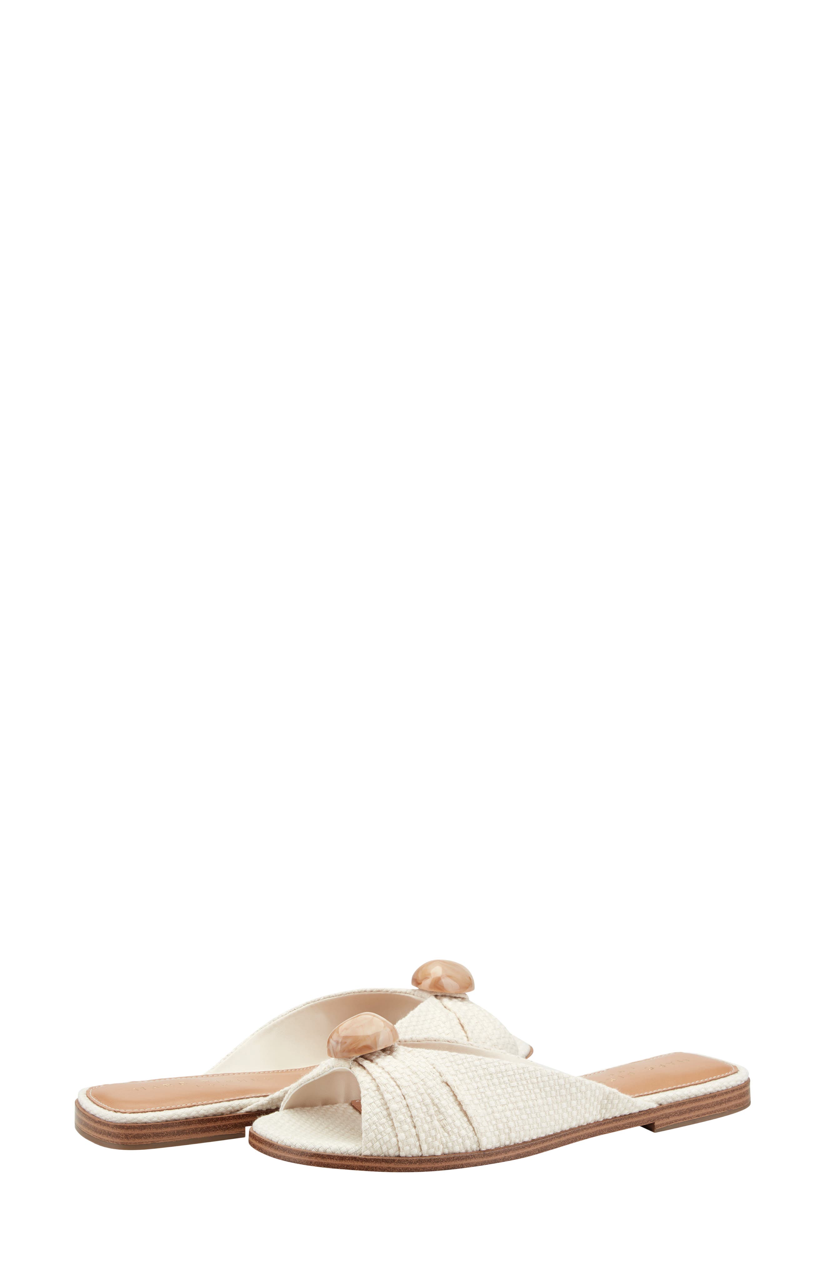 Dalani Slide Sandal, Alternate, color, LIGHT NATURAL