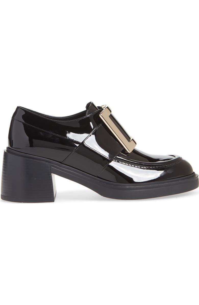 Roger Vivier Viv Rangers Buckle Loafer, Alternate, color,