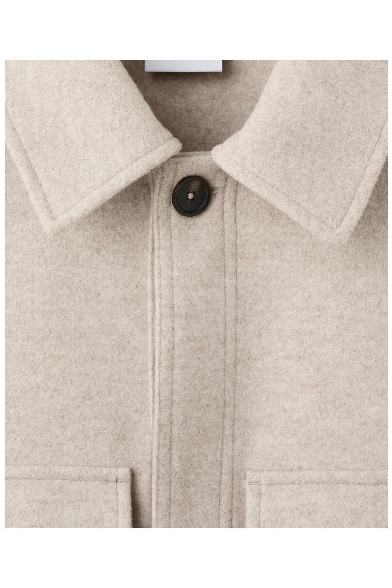 Flannel Pocket Overshirt, Alternate, color, SAND