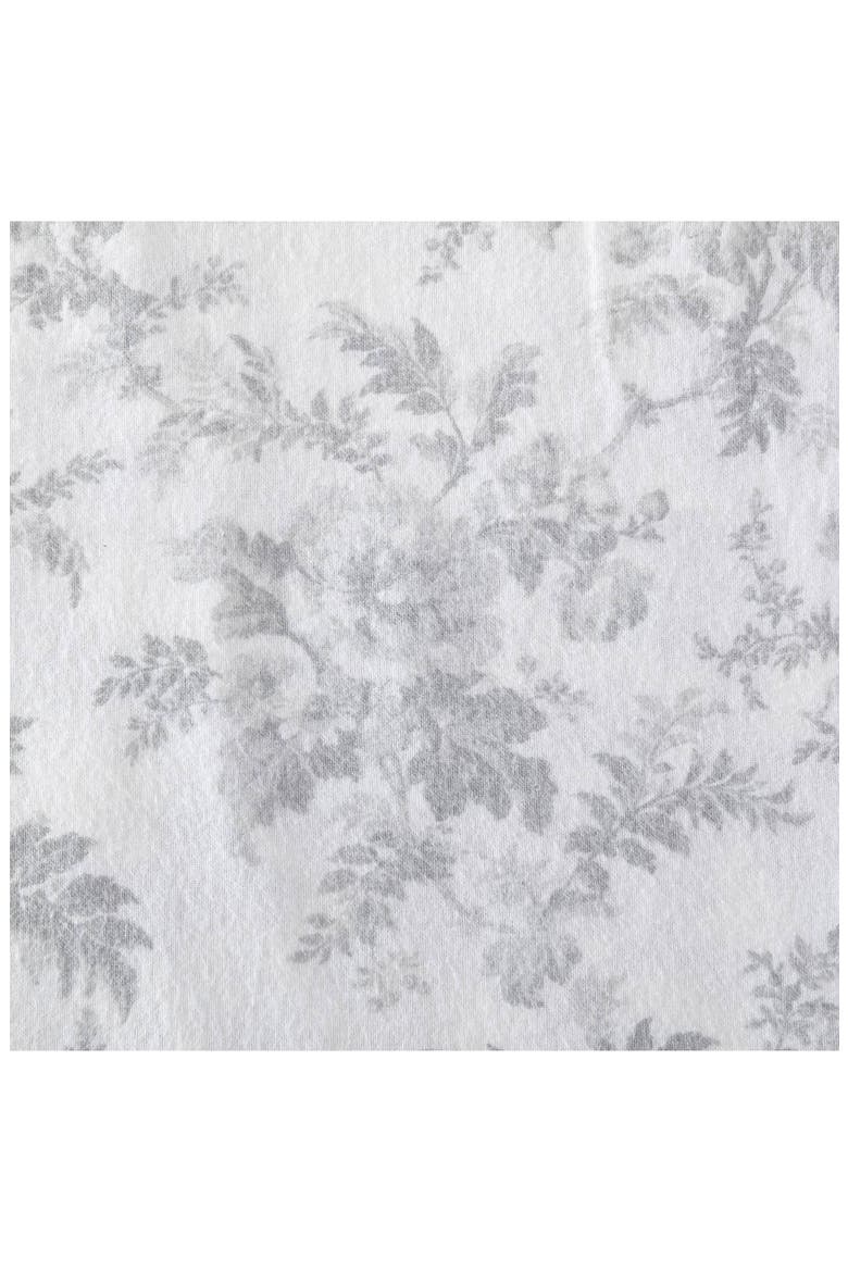 Vanessa Cotton Flannel Sheet Set, Alternate, color, LIGHT PASTEL GREY
