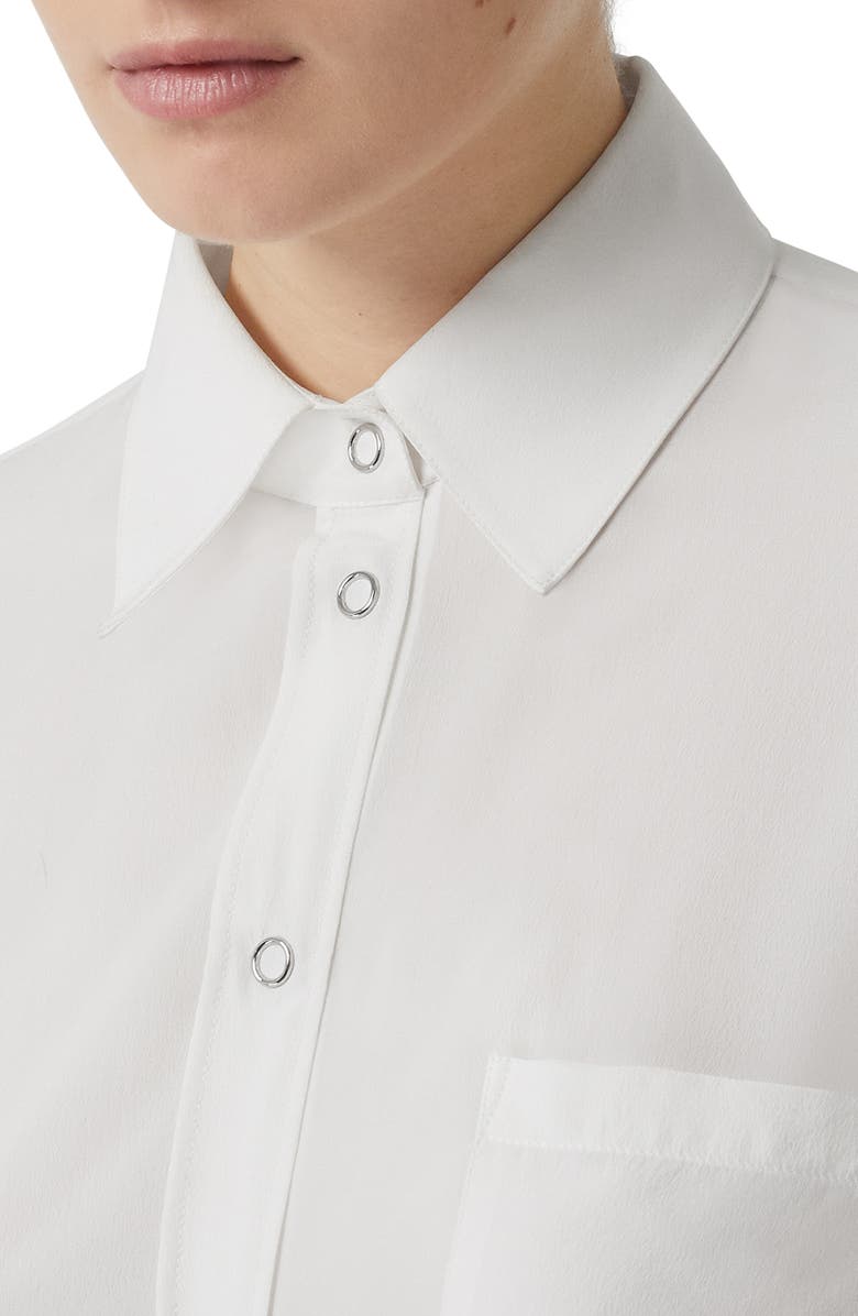 Burberry Marika Silk Blouse, Alternate, color,