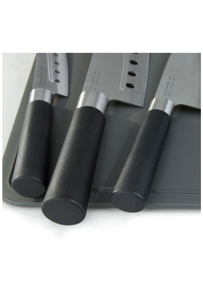 DiNA Codon 3-Piece Knife Set, Alternate, color, BLACK