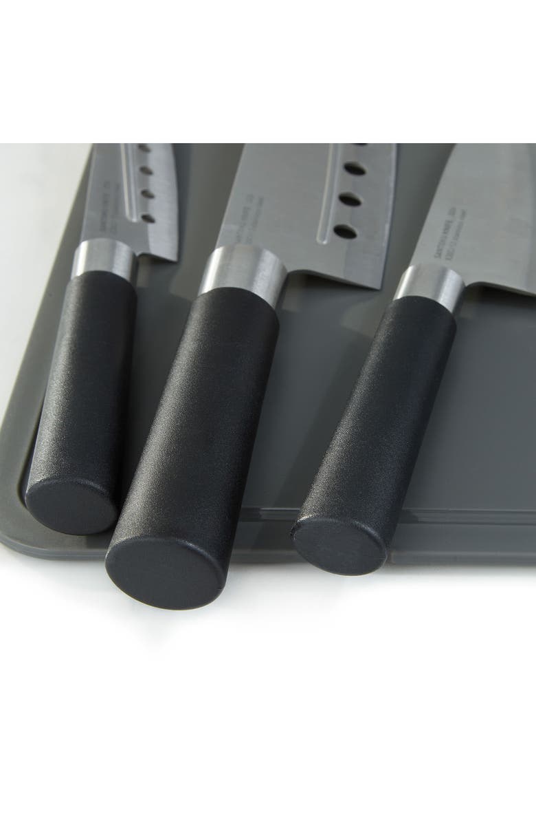 BergHOFF DiNA Codon 3-Piece Knife Set, Alternate, color, Black