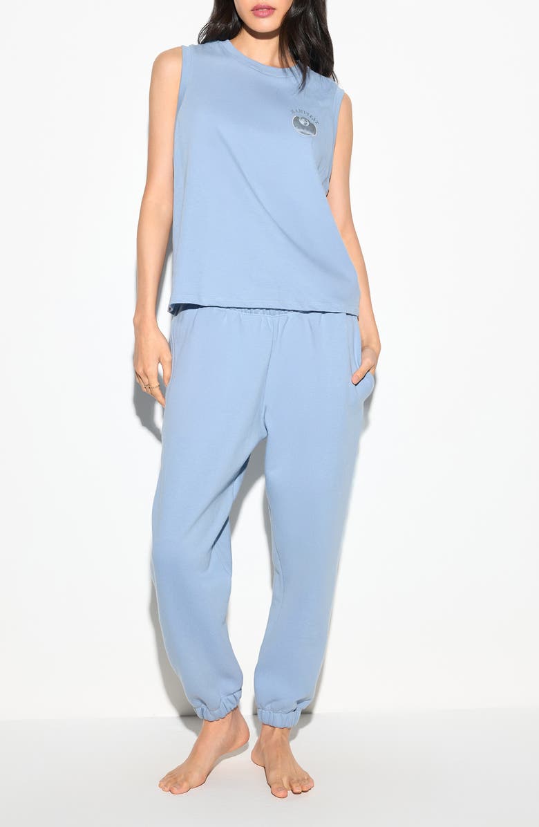 Spiritual Gangster Moon Dunes Vibe Cotton Graphic Tank, Alternate, color,