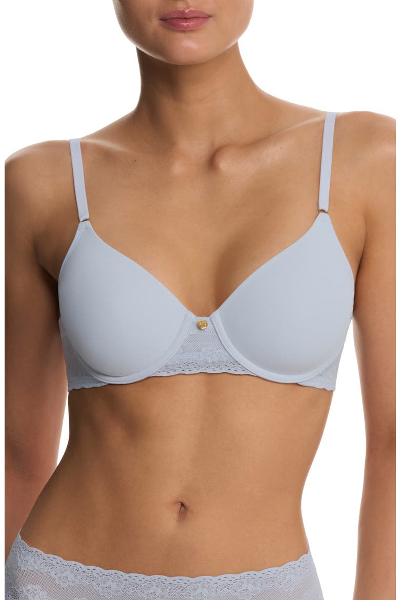 Bliss Perfection Comfort T-Shirt Bra, Main, color, FROSTED SKY