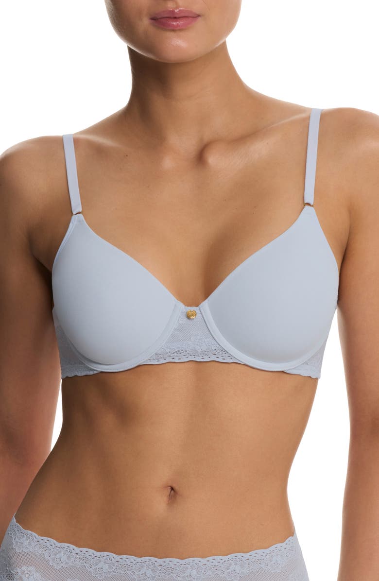 Natori Bliss Perfection Comfort T-Shirt Bra, Main, color, Frosted Sky