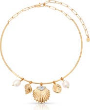 Ettika Endless Shores Charm Necklace