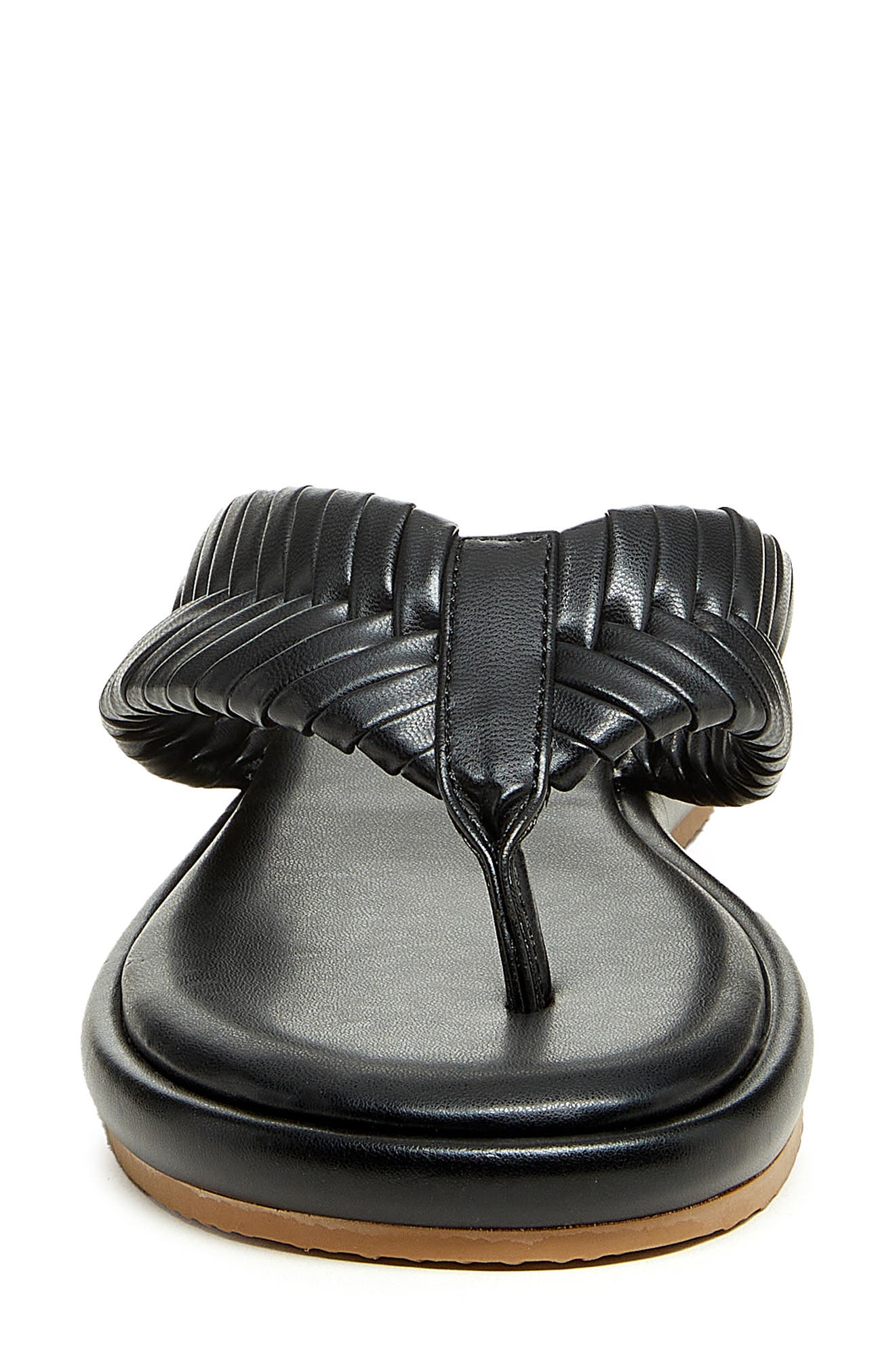 Kelsi Dagger Brooklyn Tidal Flip Flop, Alternate, color, Black