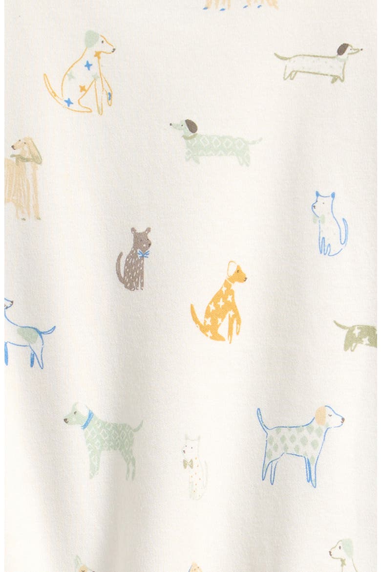 Kids' Drop Shoulder Organic Cotton T-Shirt, Alternate, color, DOG DAYS