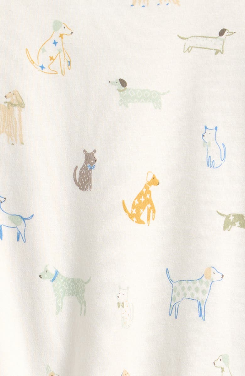 Pehr Kids' Drop Shoulder Organic Cotton T-Shirt, Alternate, color, Dog Days