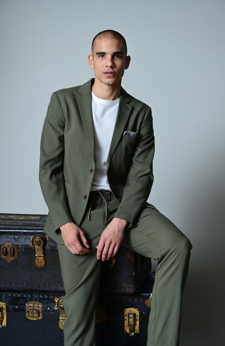 PAISLEY & GRAY Dover Slim Fit Sport Coat, Alternate, color, Olive