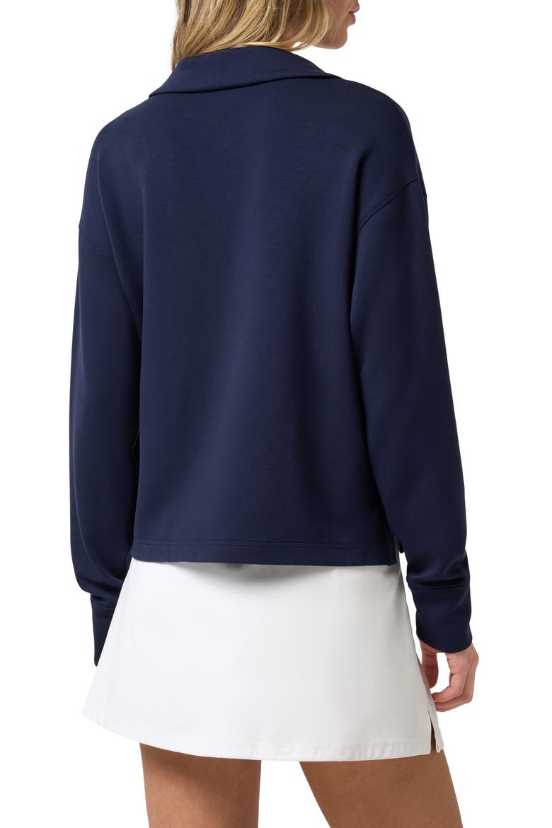 SkyLoft V-Neck Pullover, Alternate, color, NAVY BLAZER