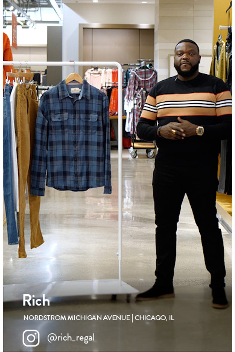 Mountain Regular Fit Flannel Button-Up Shirt video
