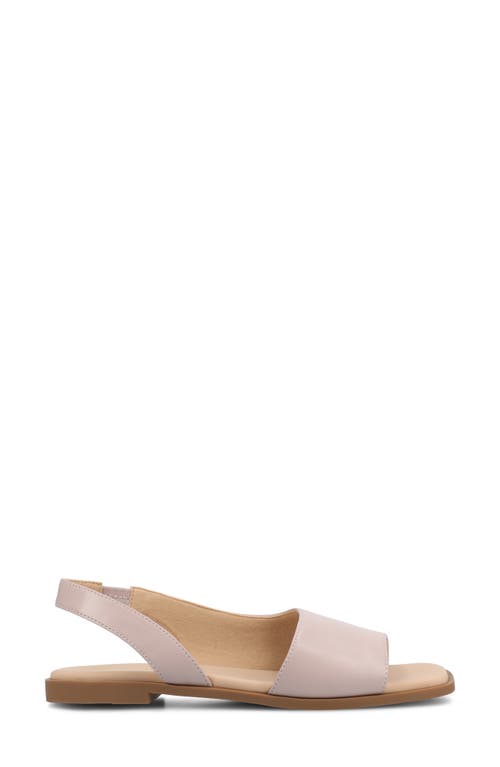Journee Collection Brinsley Slingback Sandal In Lilac