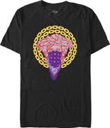 Crooks & Castles Men's Crooks & Castles Medusa Gold Chains Graphic T-Shirt
