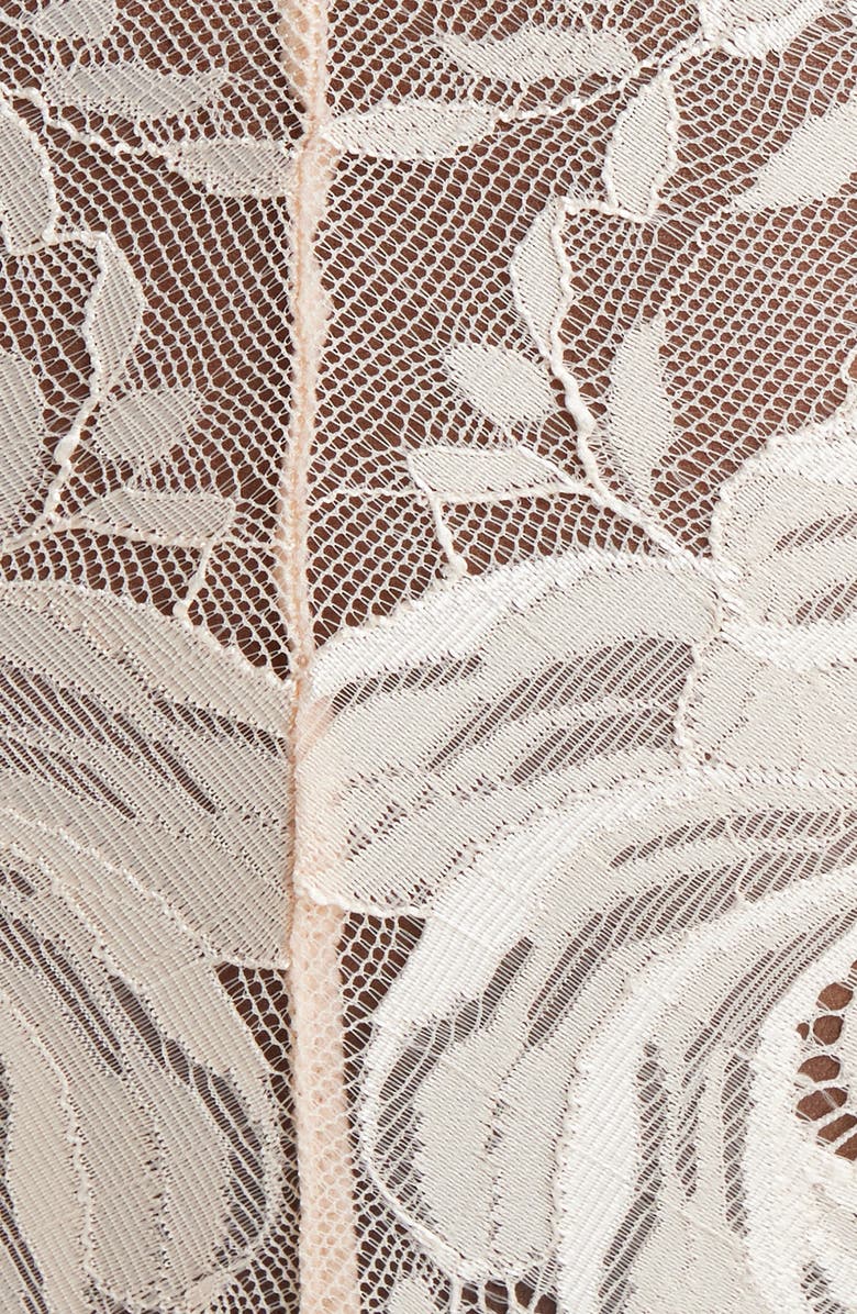KILO BRAVA Floral Lace Briefs, Alternate, color, Whisper Peach