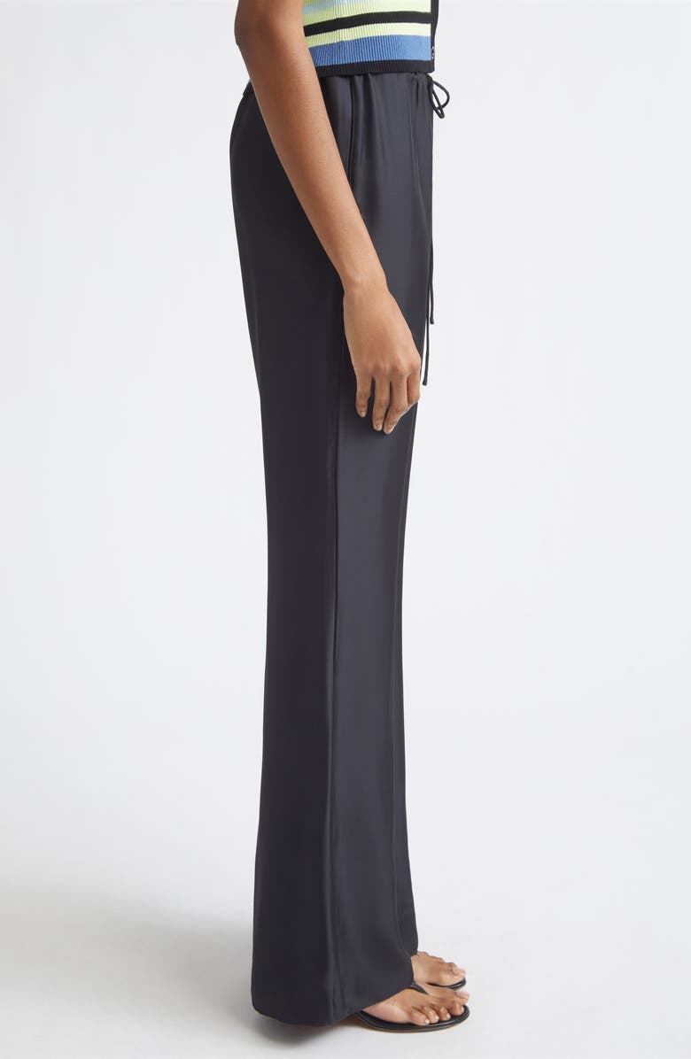 Toccin Nela Drawstring Flared Pants, Alternate, color, Jet