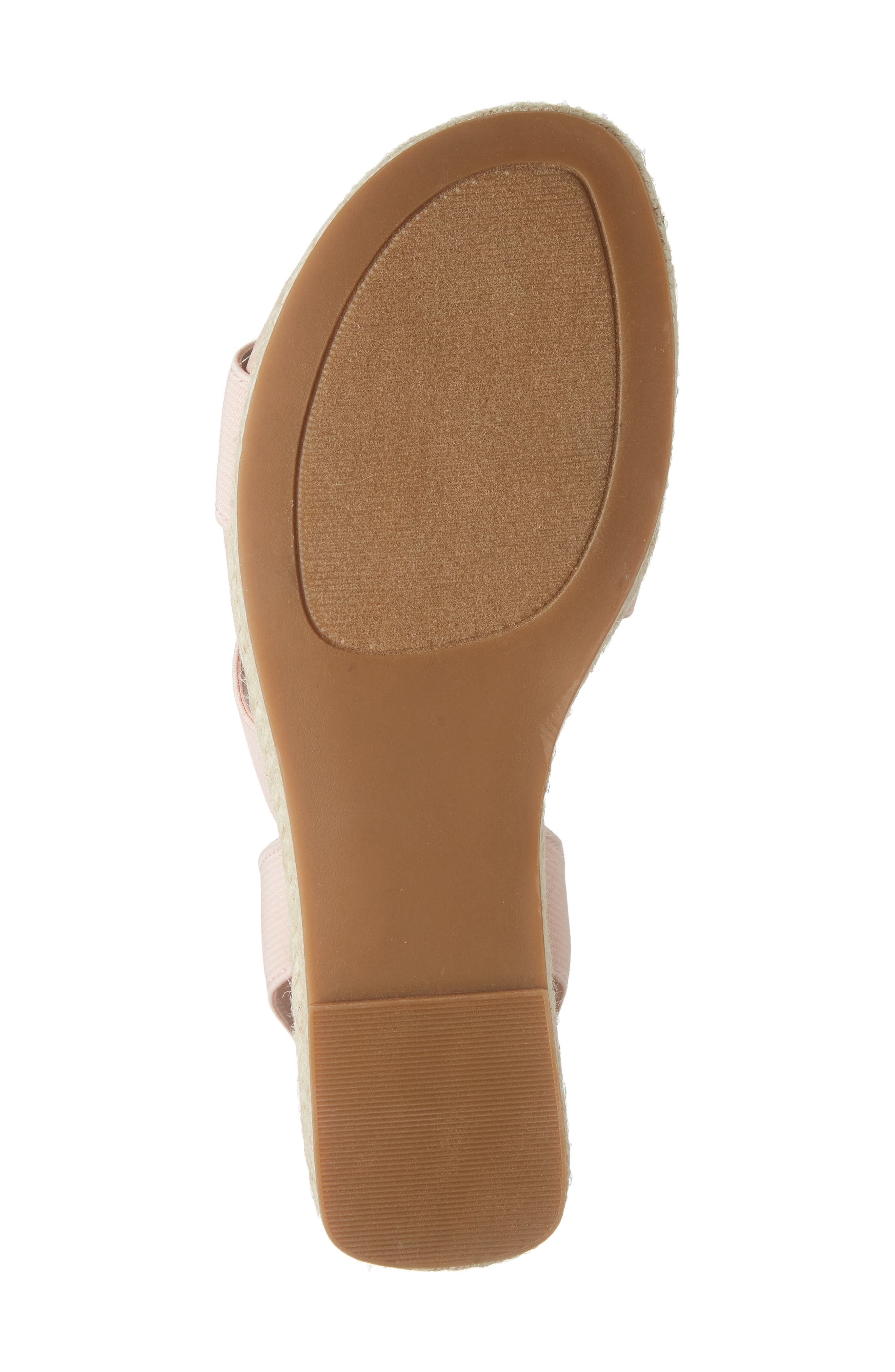 Libbie Wedge Sandal, Alternate, color, PINK SMOKE