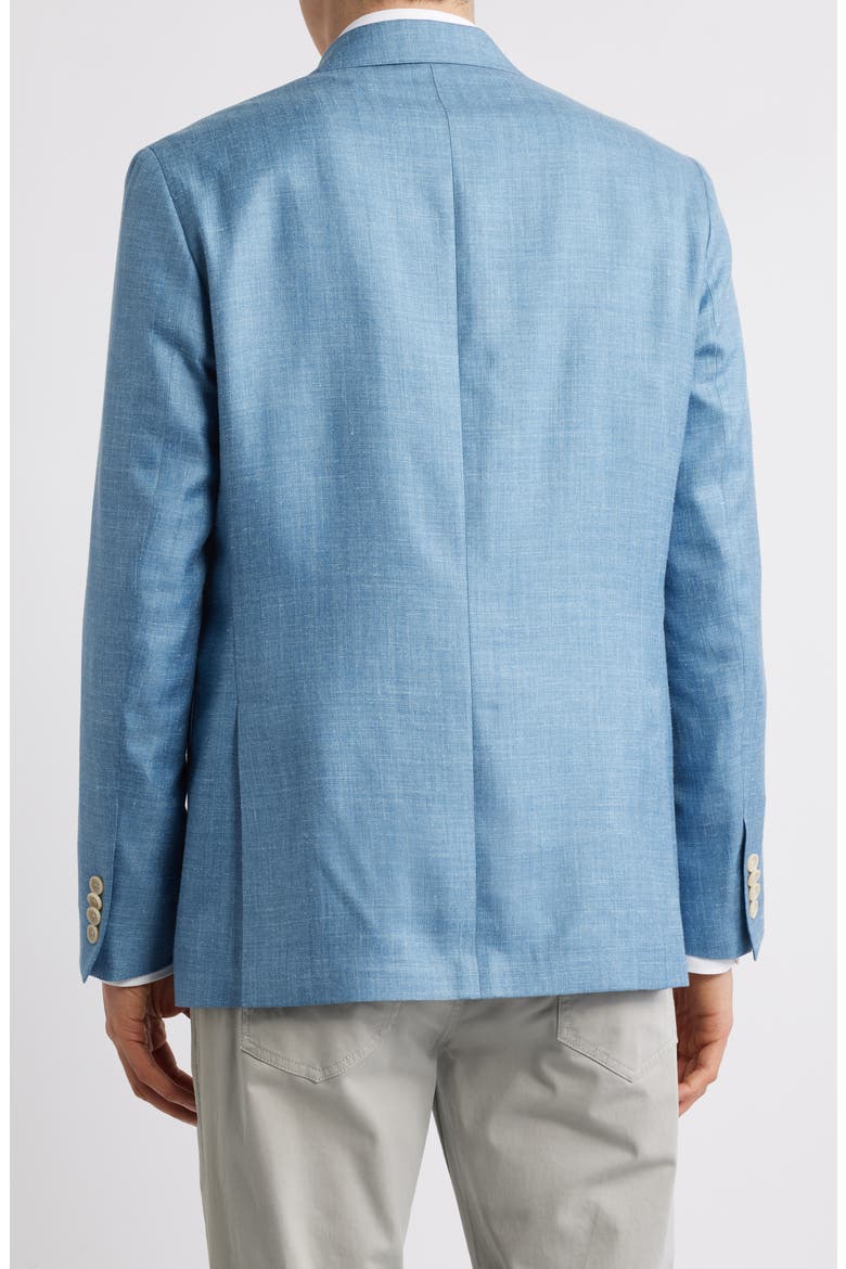Marcus Peak Lapel Sport Coat, Alternate, color, LIGHT BLUE