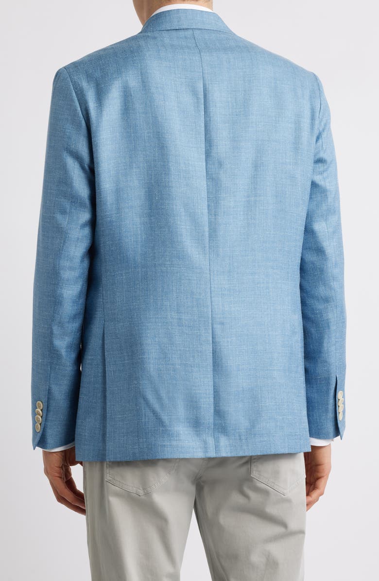 Jack Victor Marcus Peak Lapel Sport Coat, Alternate, color, Light Blue