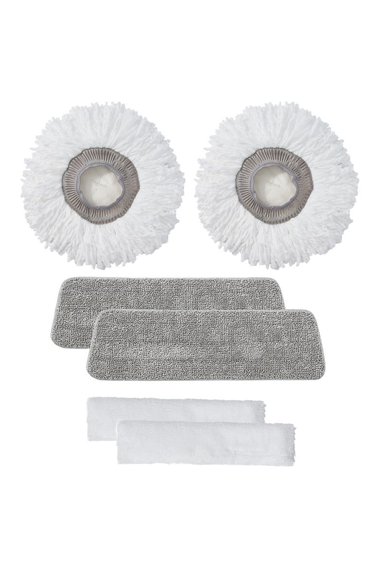 4-Pack SPRAY-360 Replacement Mop Pads, Main, color, WHITE