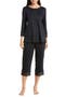 Moments Lace Trim Crop Pajamas