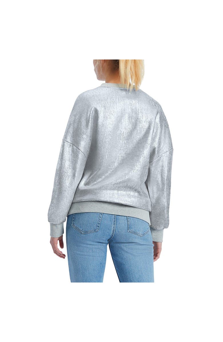 TOMMY JEANS Women's Tommy Jeans Silver Phoenix Suns Tracy Pullover Sweatshirt, Alternate, color, Silver