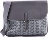 Pre-Owned Goyard Coursier Messenger Bag Coated Canvas and Leather