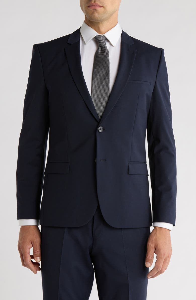 HUGO Arti Wool Blend Sport Coat, Main, color, 