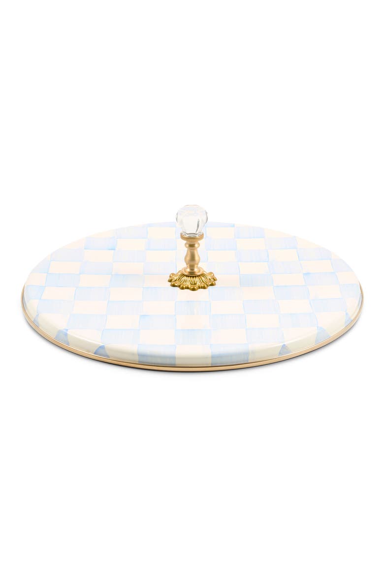 Sky Check Cheese Course Tray, Alternate, color, BLUE