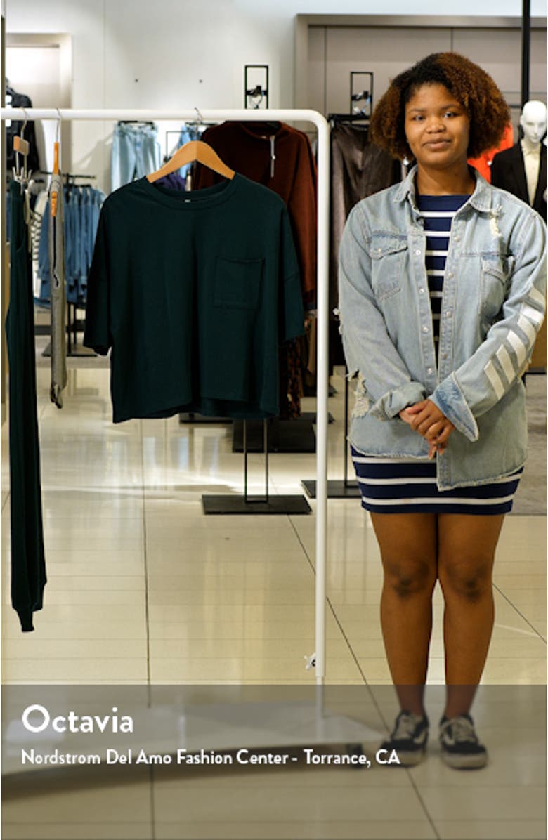 Mantra Boxy Stretch Organic Cotton Pajama T-Shirt, sales video thumbnail