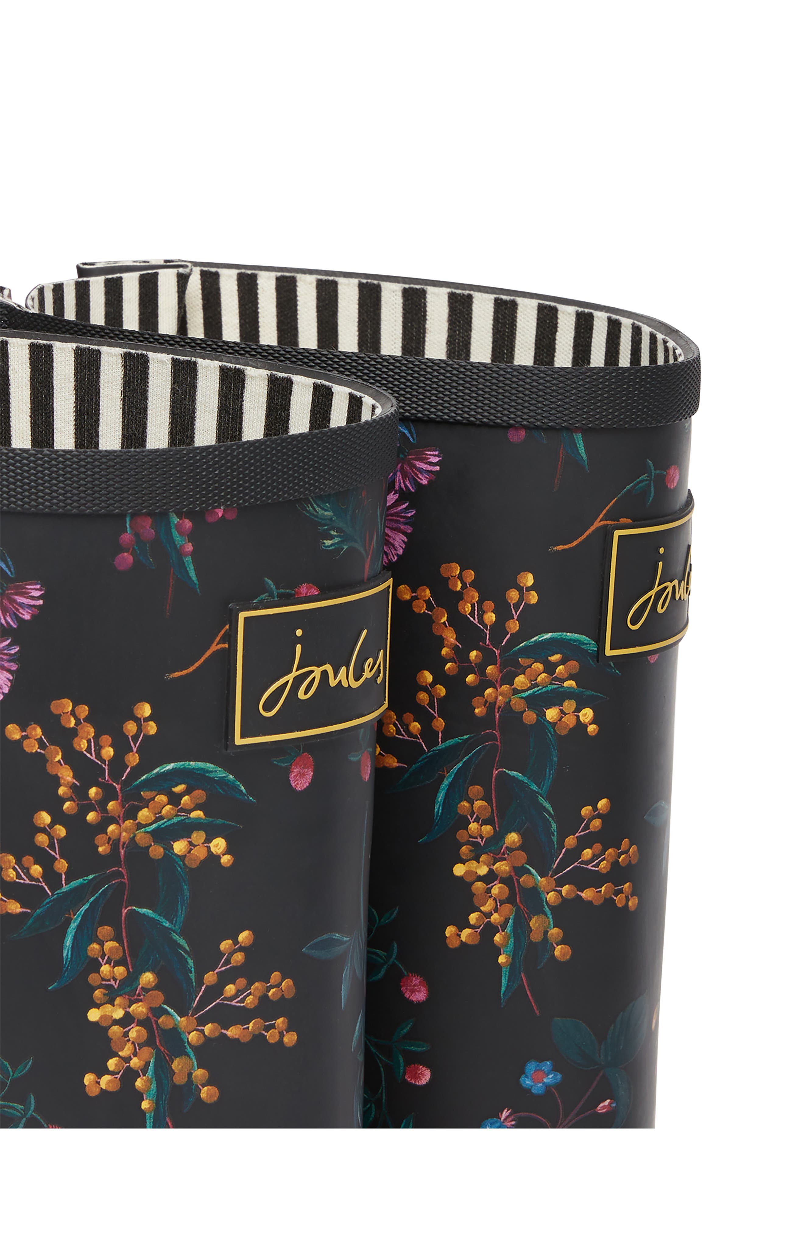 Joules Welly Print Waterproof Rain Boot, Alternate, color, 