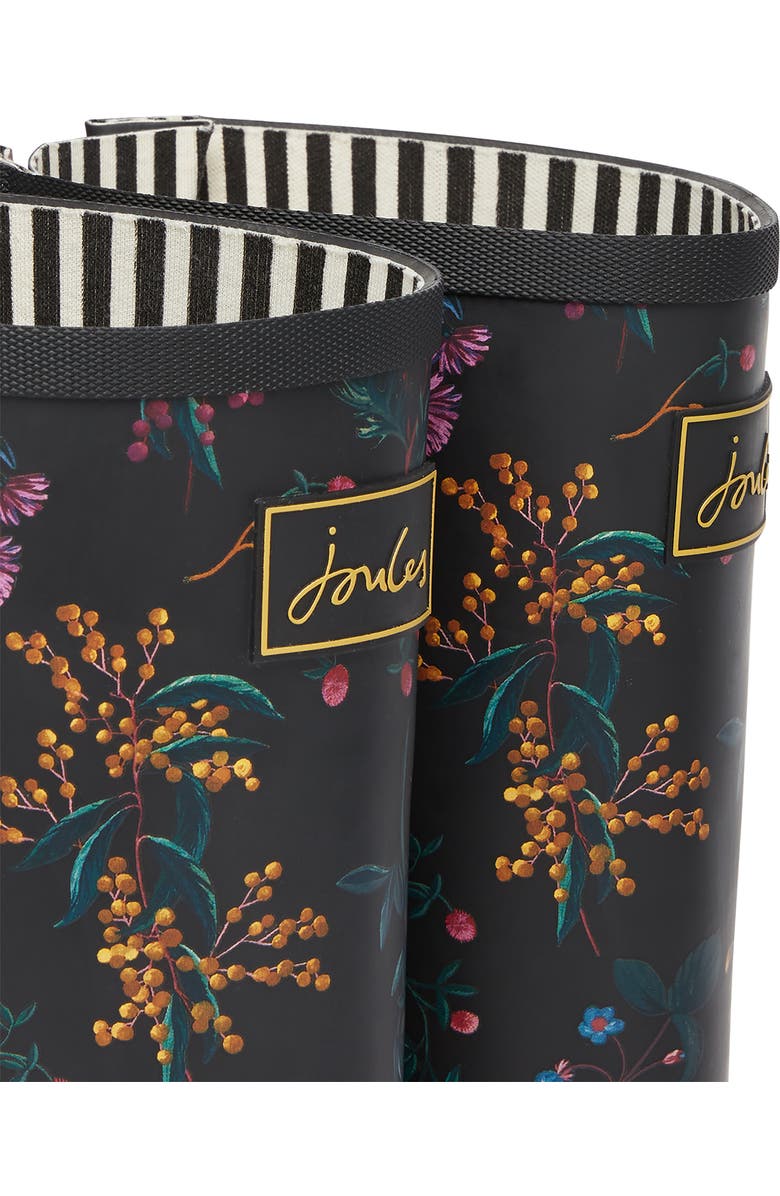 Joules Welly Print Waterproof Rain Boot, Alternate, color,
