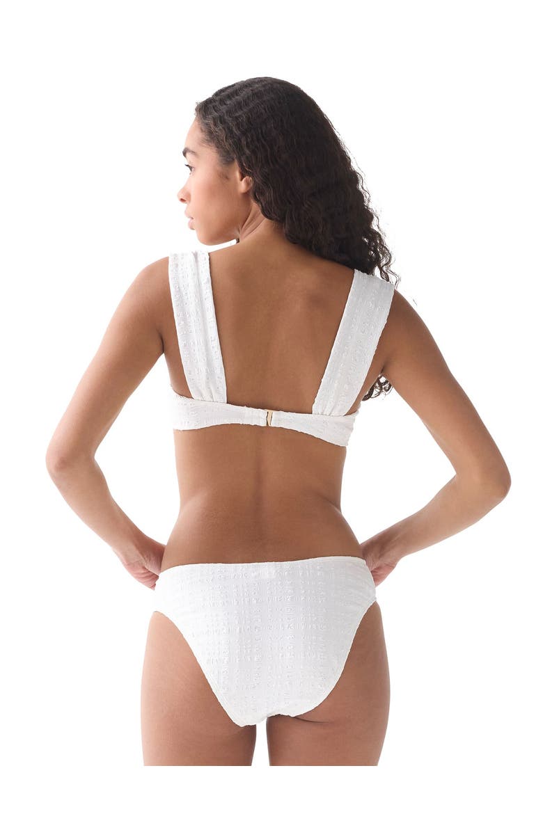 Uwire Bra Swim Top Swimsuit, Alternate, color, White