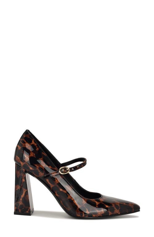 Nine West Sista Mary Jane Pump In Animal Print