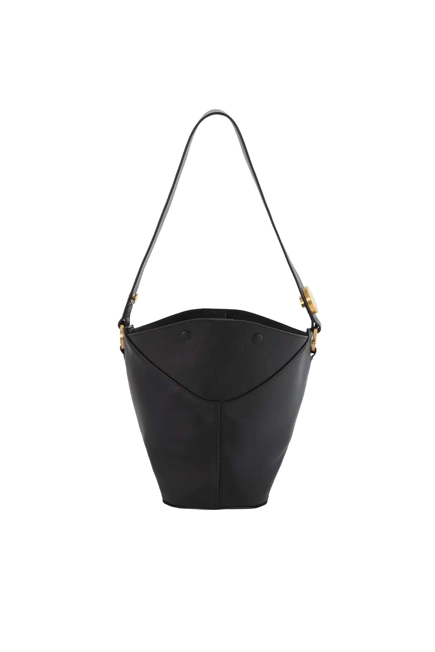 9PM Leather Maxi Bag, Alternate, color, Black