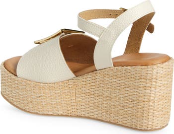 Jenis Ankle Strap Platform Wedge Sandal