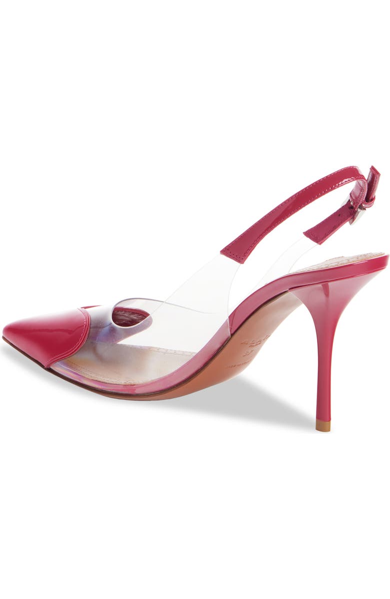 Alaïa Le Coeur Slingback Pump, Alternate, color, Framboise