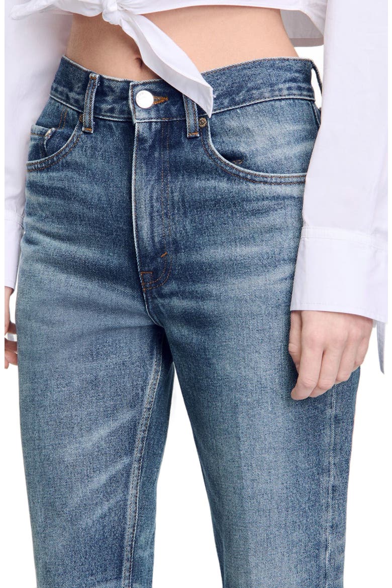 Faded jeans, Alternate, color, Blue jean