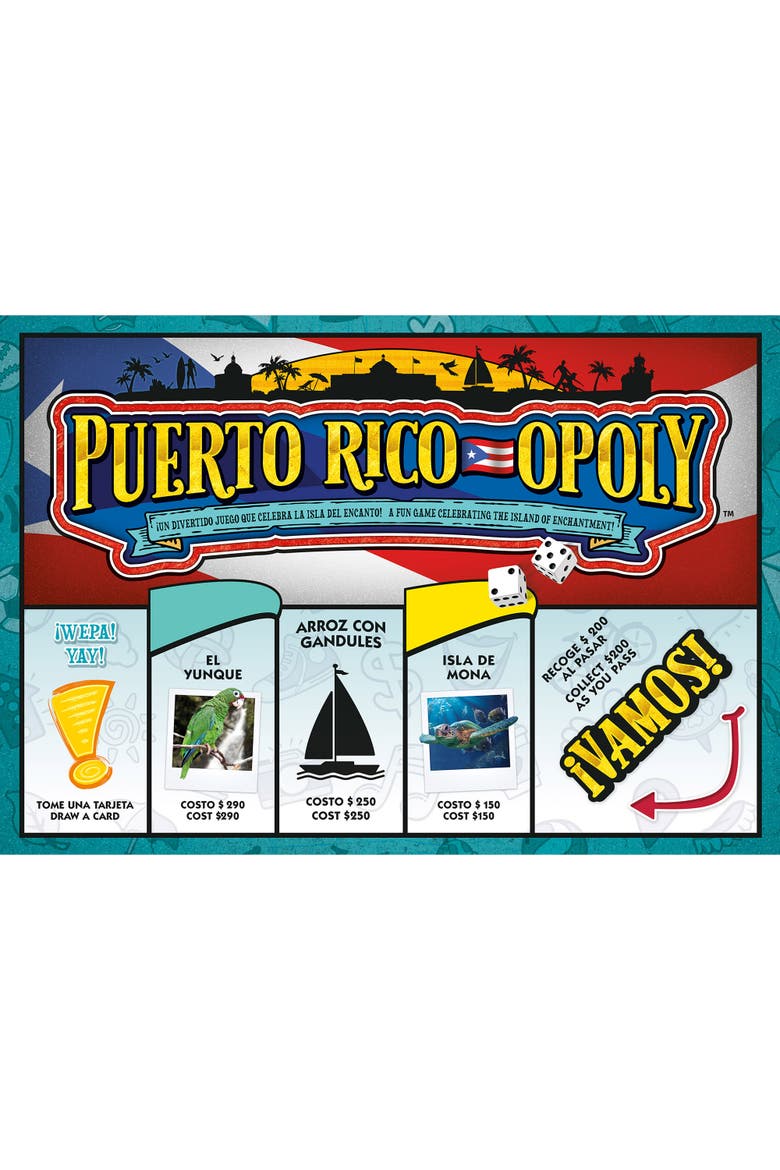 Puerto Ricoopoly Monopoly Board Game, Alternate, color, Multicolored