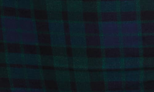 Commando Classic Print High Waist Briefs In Tartan Plaid