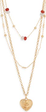 BP. Layered Beaded Necklace