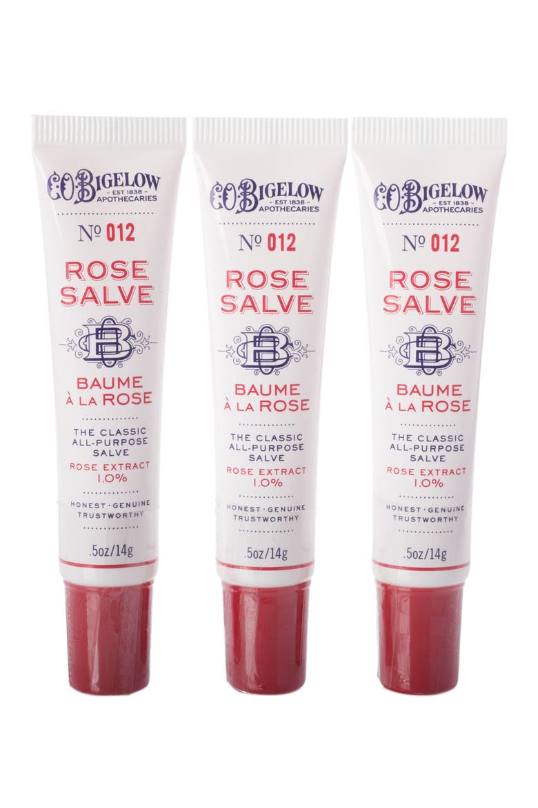 No. 012 Rose Salve Tube Trio, Alternate, color, NO COLOR